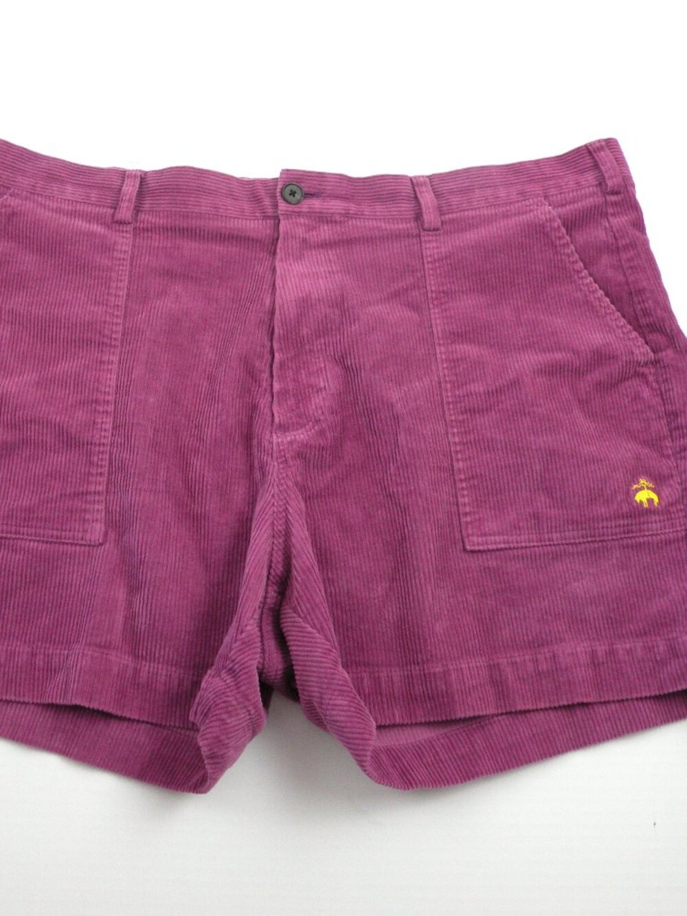 Brooks Brothers Men's Bermuda Shorts 42 Purple Corduroy Preppy